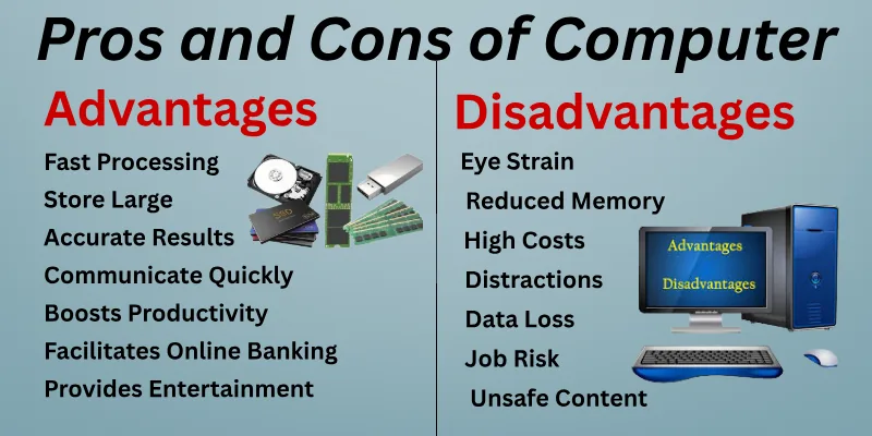 Advantages And Disadvantages Of Computer 1 1 Advantages And Disadvantages Of Computer 1 1