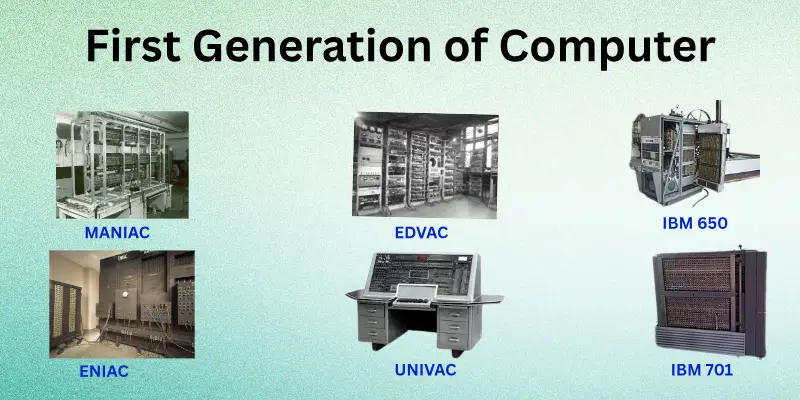First Generation Of Computer 1